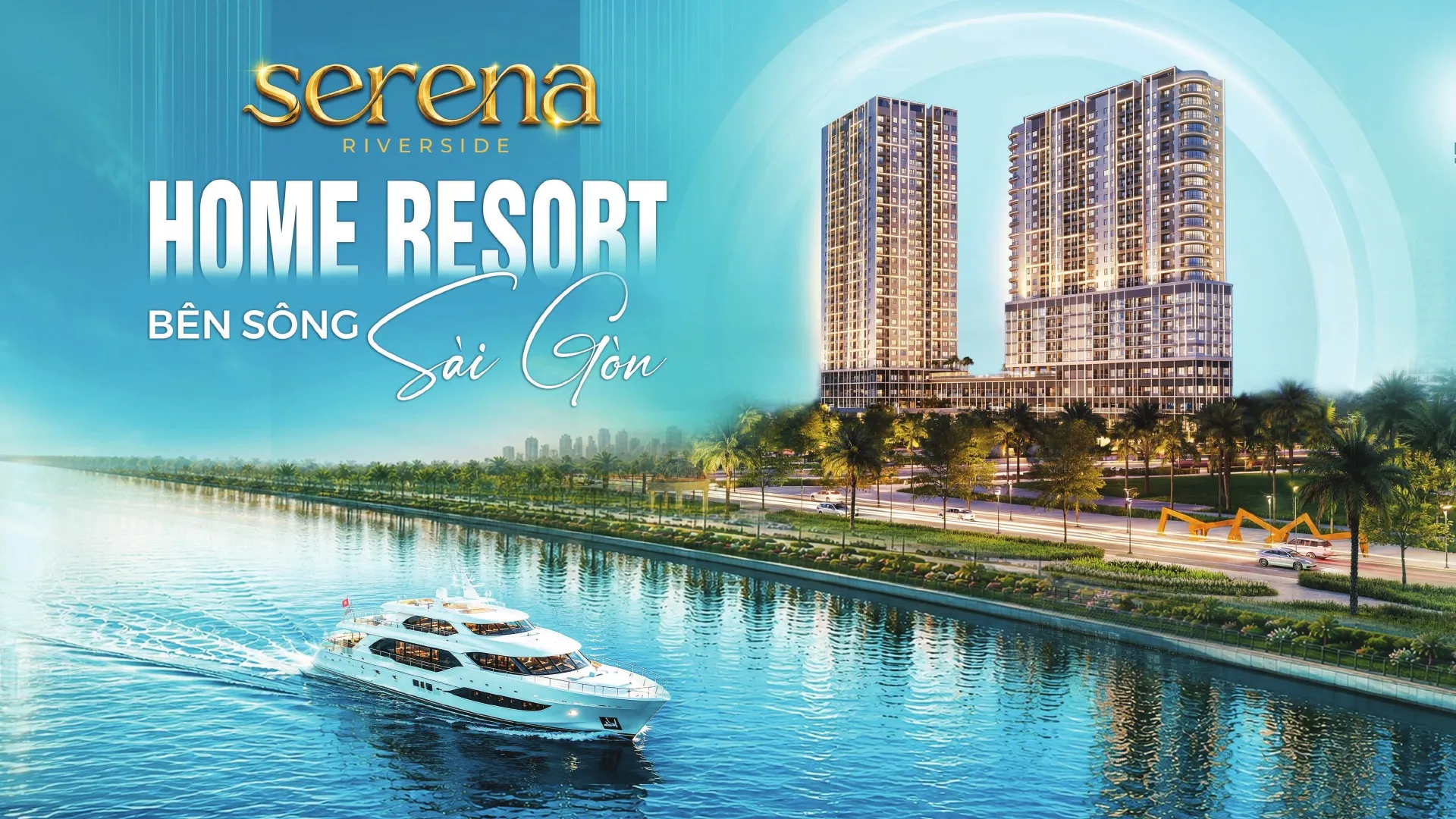 Phối cảnh dự án Serena Riverside