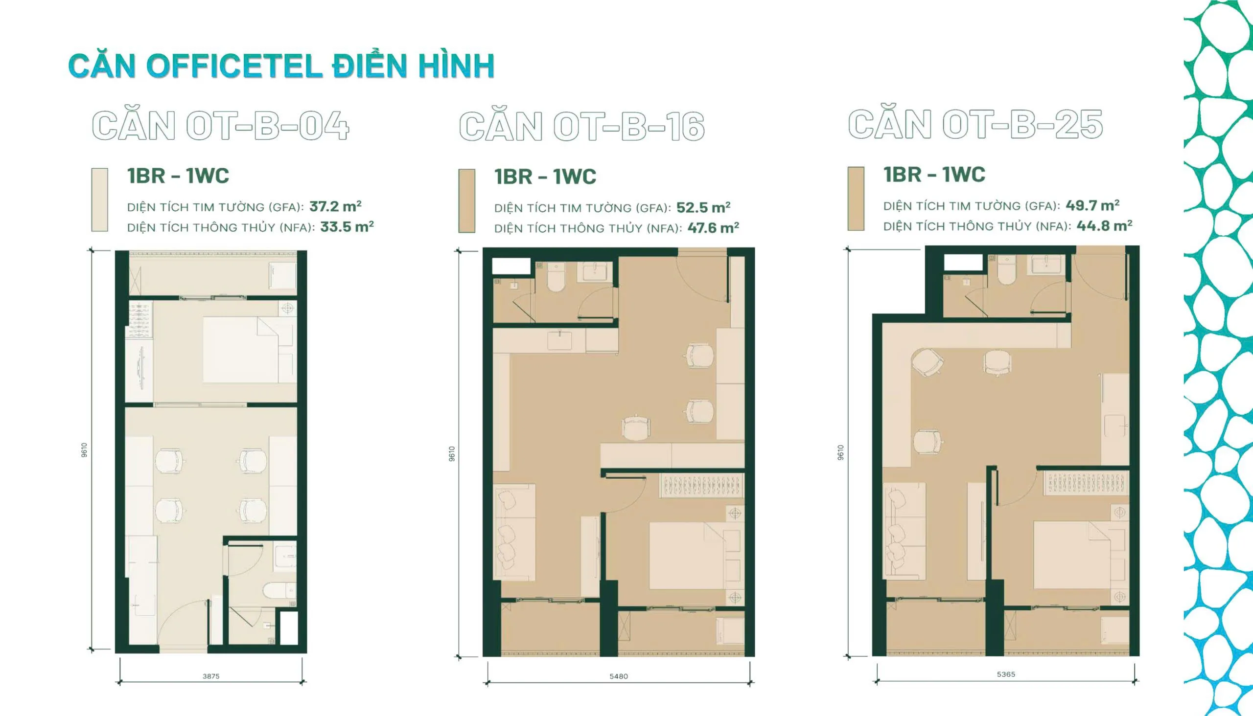 Mặt bằng Căn Studio