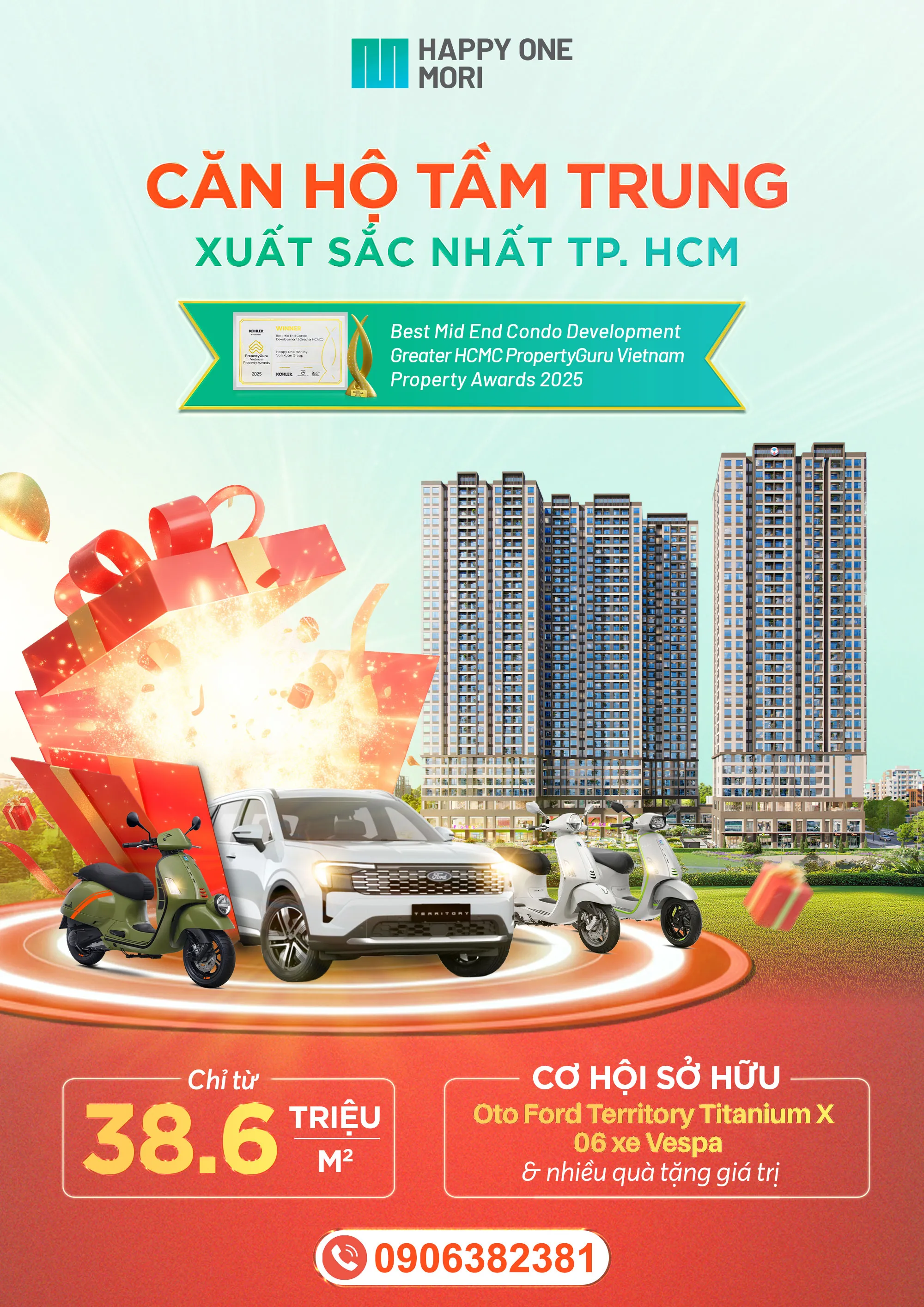 Chương trình khuyến mãi Happy One Mori mobile